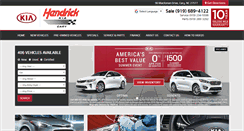Desktop Screenshot of hendrickkia.com